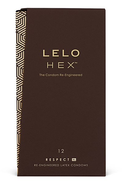 Lelo - hex condooms respect xl 12 pack