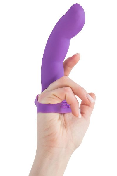 Powerbullet - extra touch finger dong paars - afbeelding 2