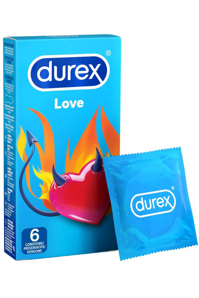Durex - condooms love 6 st. - afbeelding 2