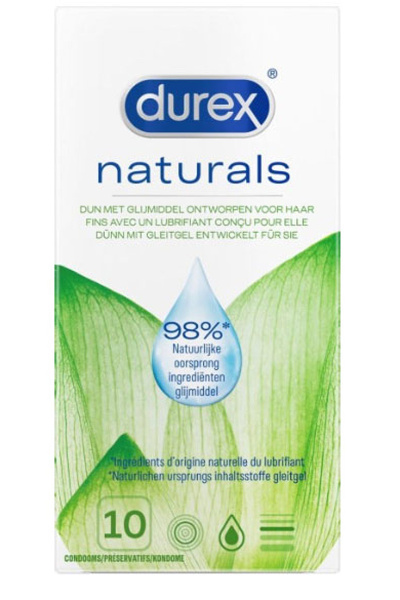 Durex - condooms naturals 10 st. - afbeelding 2