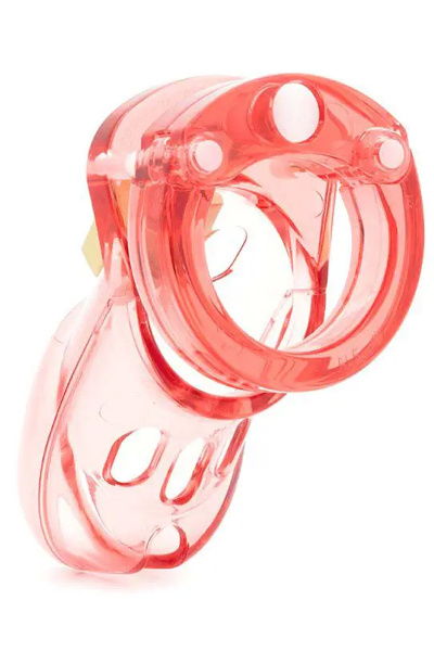 Cb-x - cb-3000 chastity cock cage red 37 mm - afbeelding 2