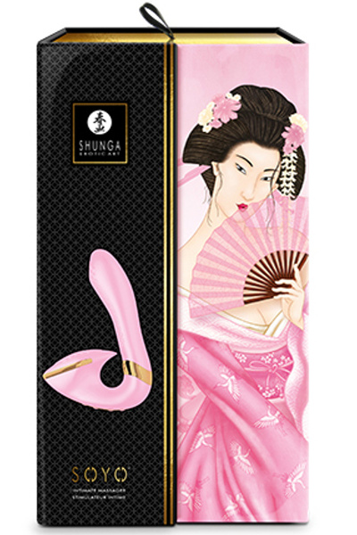 Shunga - soyo intimate massager light pink - afbeelding 2